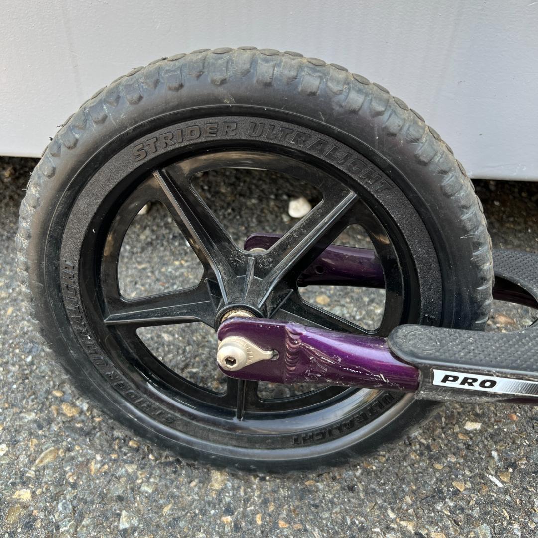 STRIDER 12 pro ストライダープロ バランスバイク パープル