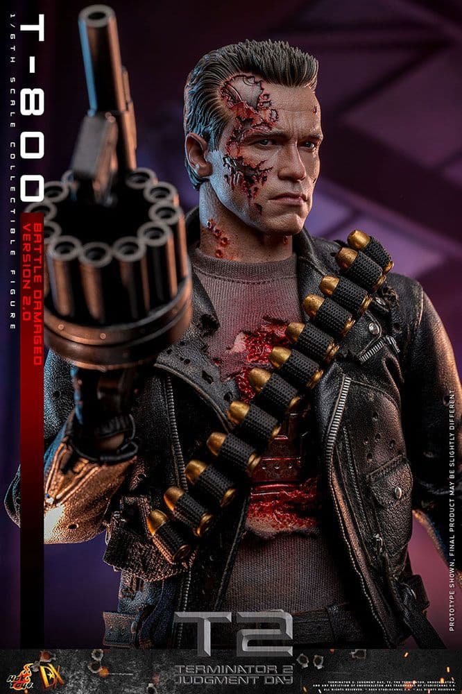 ムービー・マスターピースDX 1/6 T-800 ダメージ ver.2.0