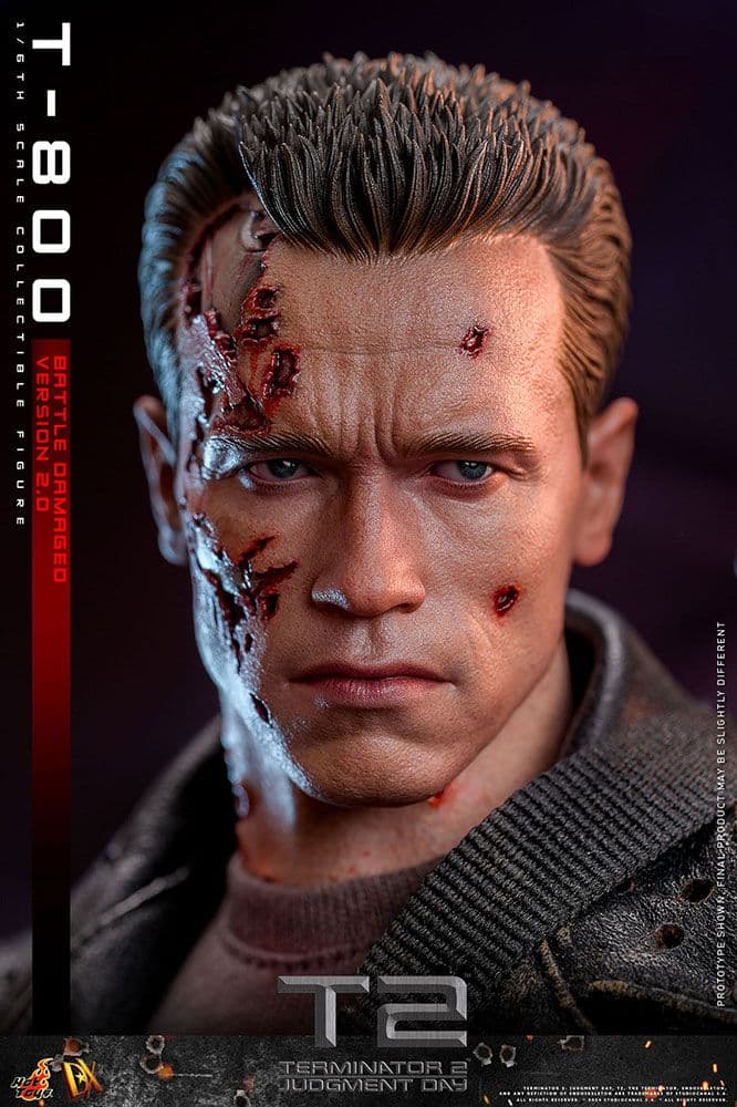 ムービー・マスターピースDX 1/6 T-800 ダメージ ver.2.0