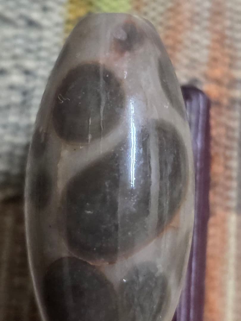 886　天珠　希少　釈迦偉伝　水晶質瑪瑙　西蔵　金剛　仏舎利！