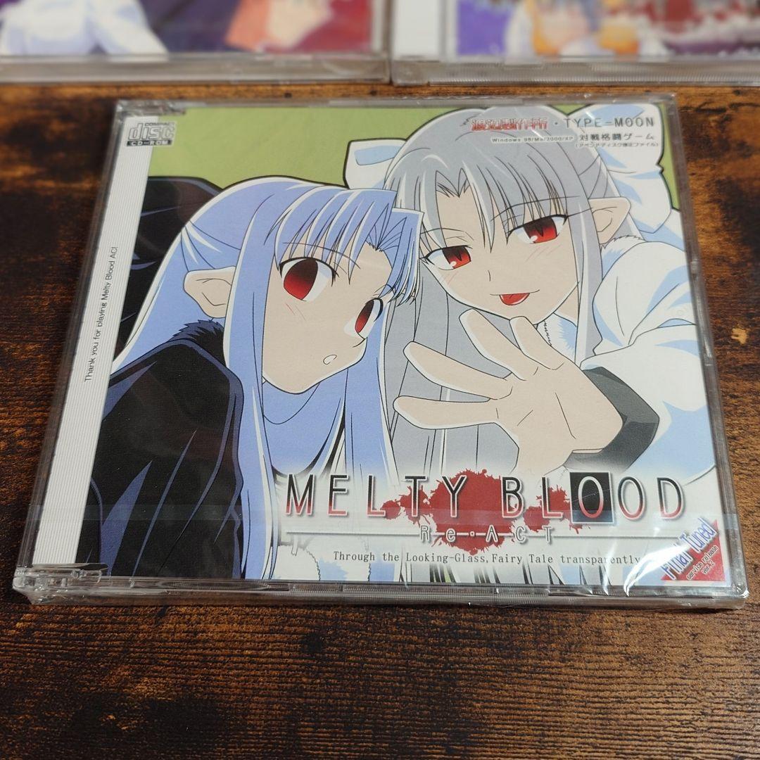 【未開封】メルティブラッド　リアクト　バージョンアップディスク