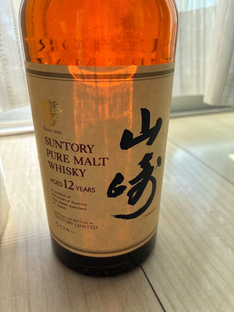 山崎 12年（1990年物） ピュアモルトウイスキー 750ml 未開封品
