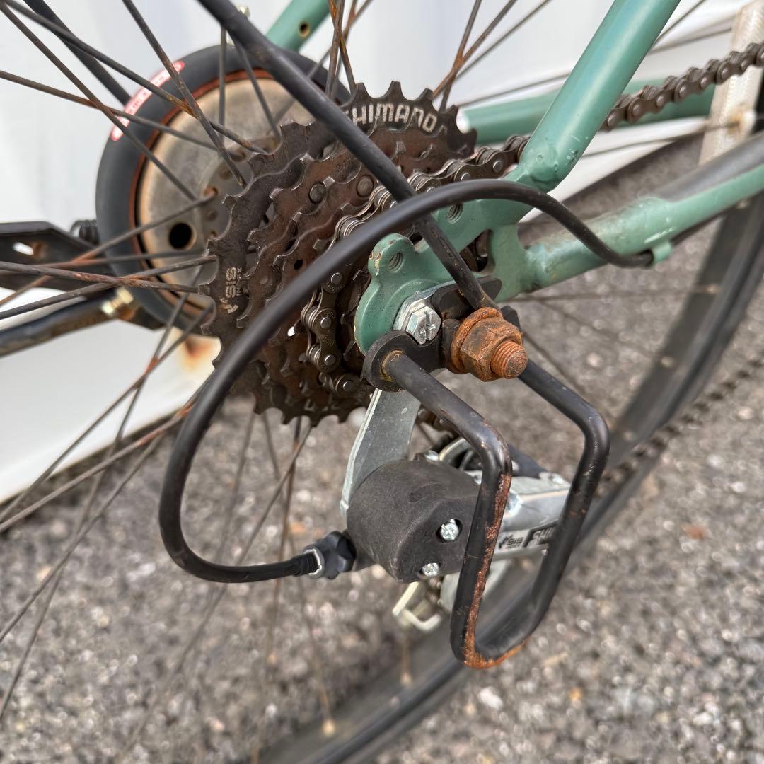 オートライト付きクロスバイク 700c 身長160-175cm