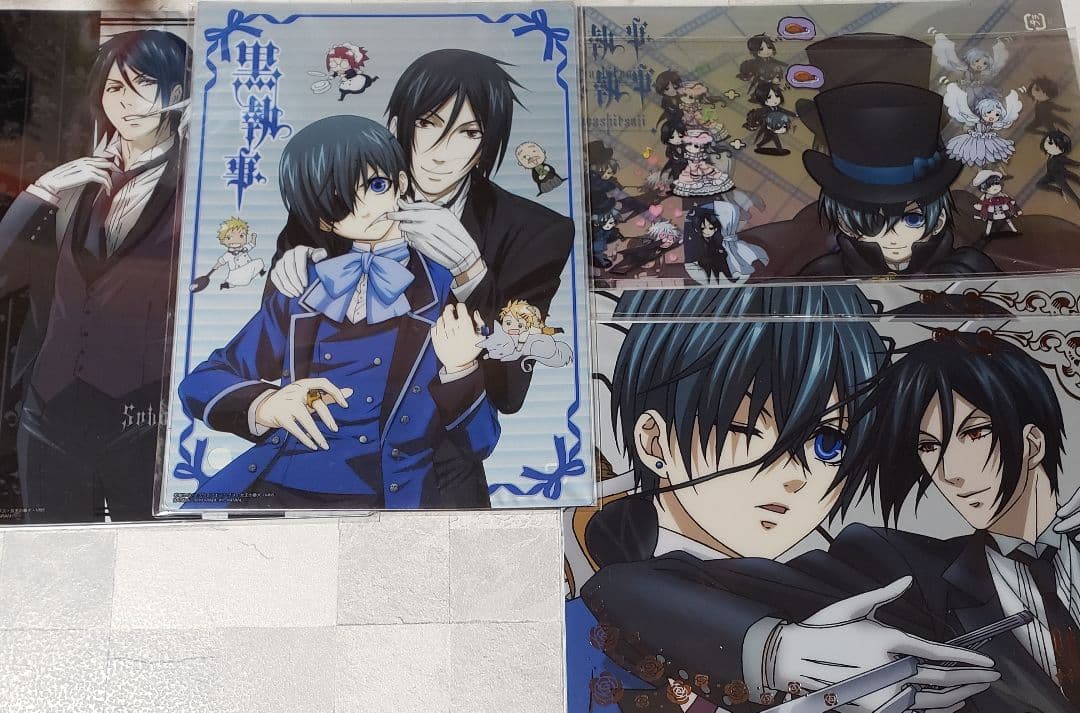 黒執事 紙類 クリアカード ポストカード マウスパッド 大量 まとめ売り