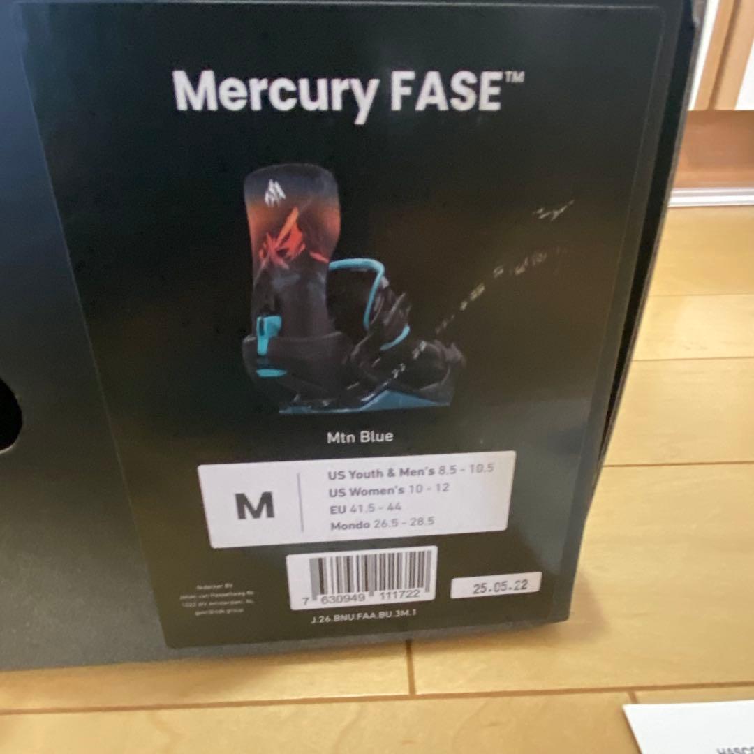 スノーボード Mercury FASE M jones Mtn Blue