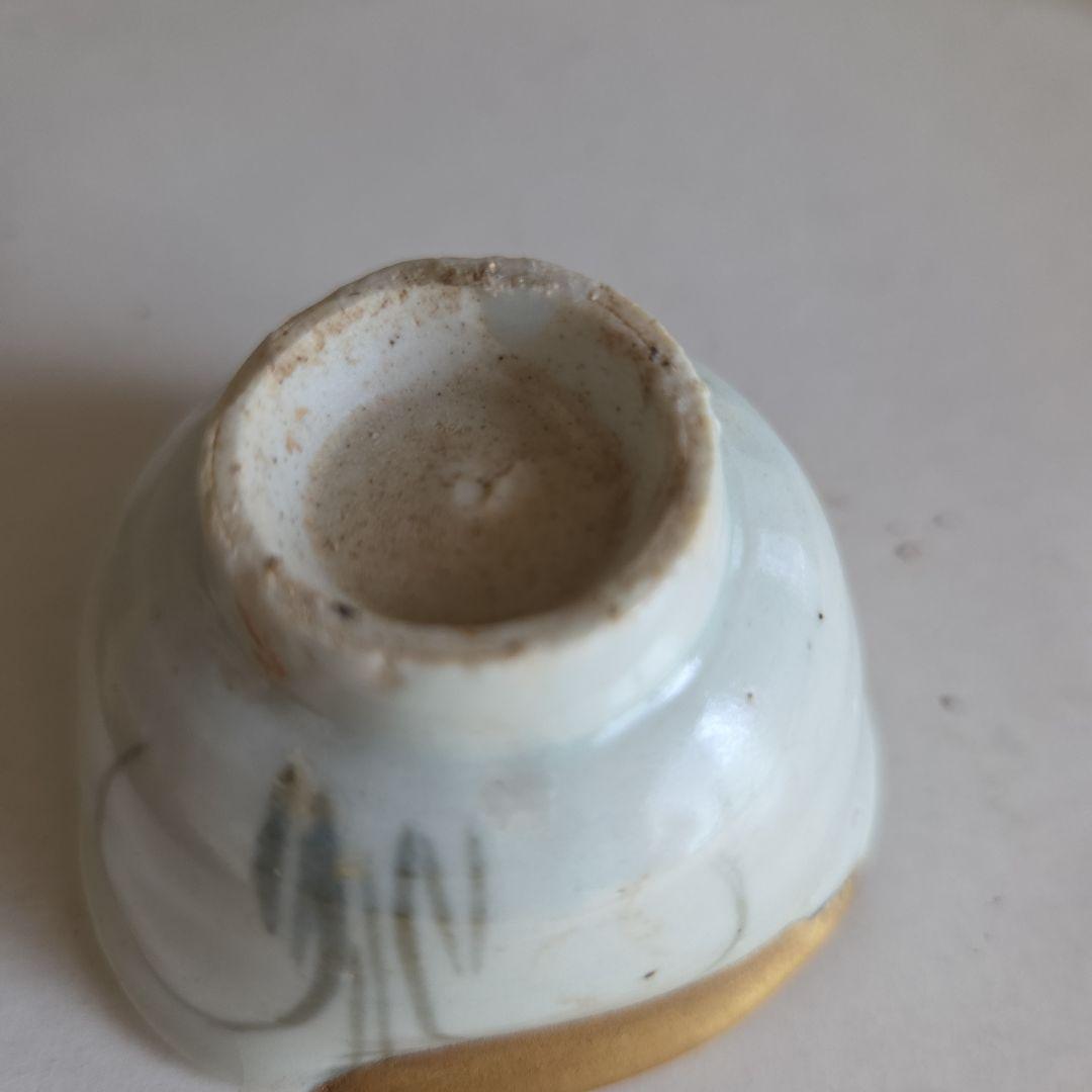 初期伊万里秋草文盃