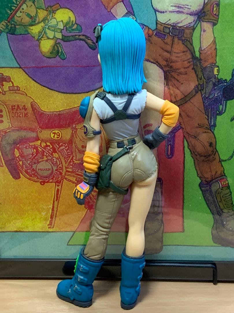 ドラゴンボール 造形天下一武道会4 ブルマ　ロゴアクスタ付き
