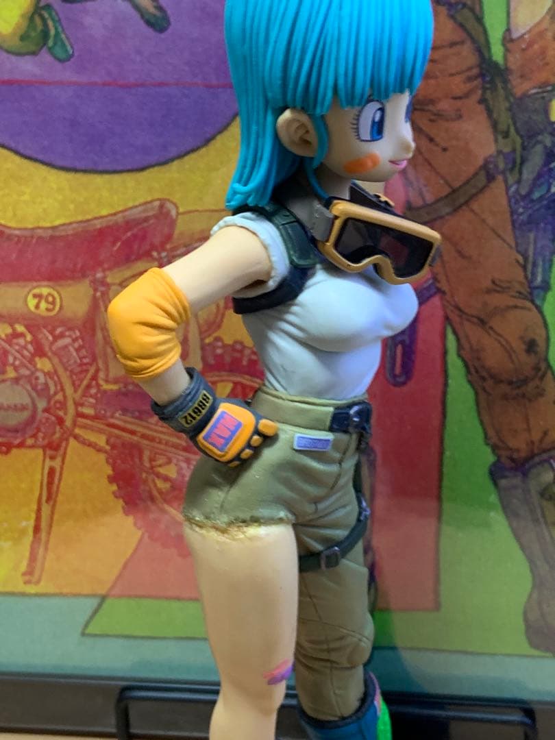 ドラゴンボール 造形天下一武道会4 ブルマ　ロゴアクスタ付き