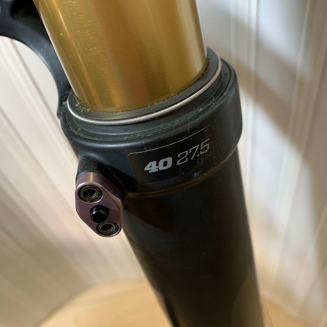 FOX40 27.5 DH ダウンヒルフォーク エアーサスペンション