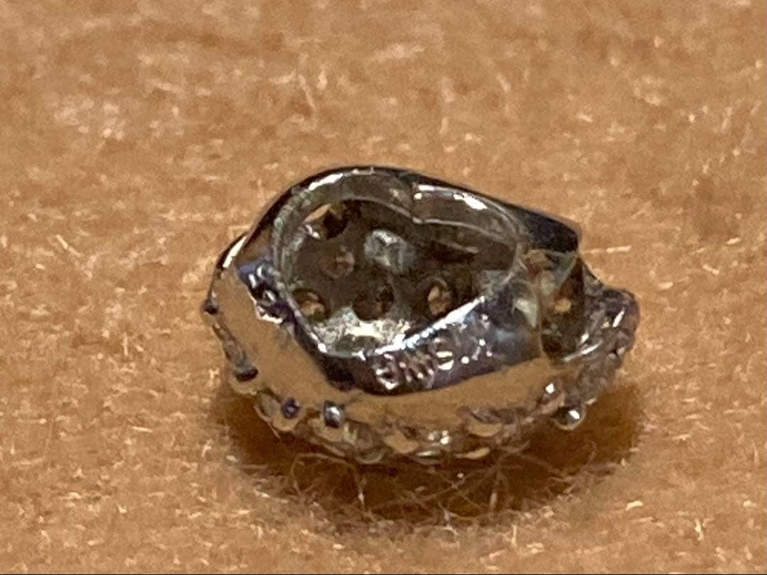 18金WG チェーン　ペンダントヘッド