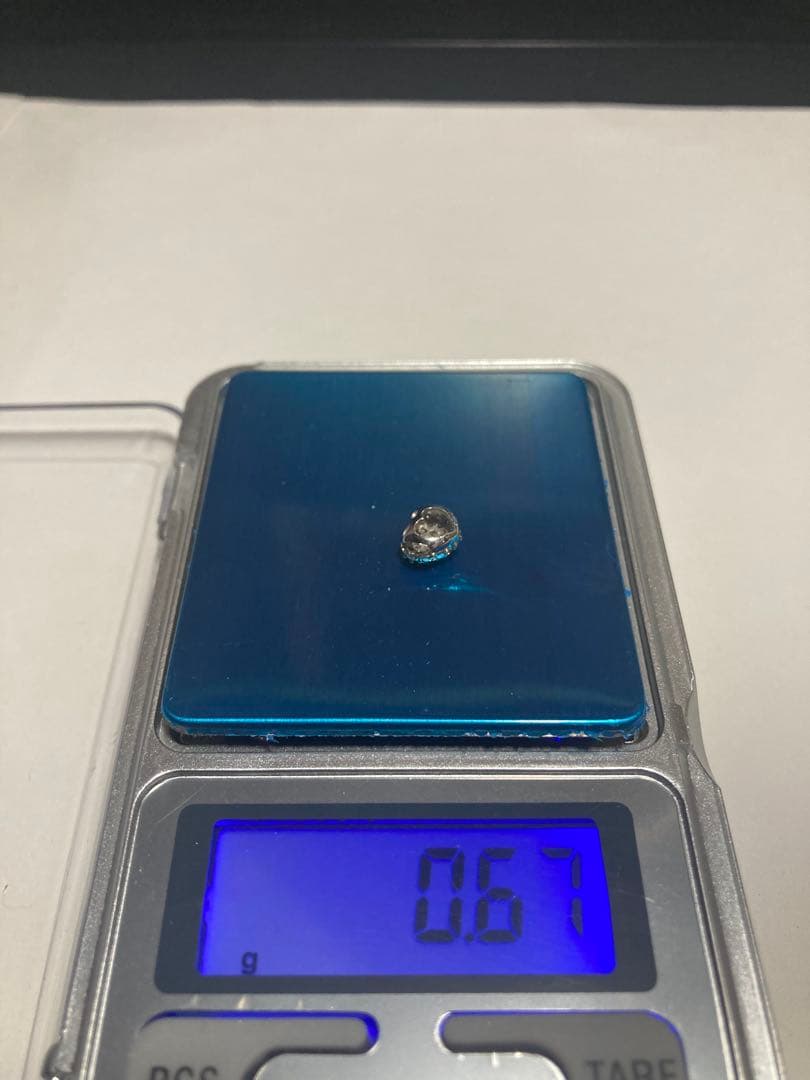 18金WG チェーン　ペンダントヘッド