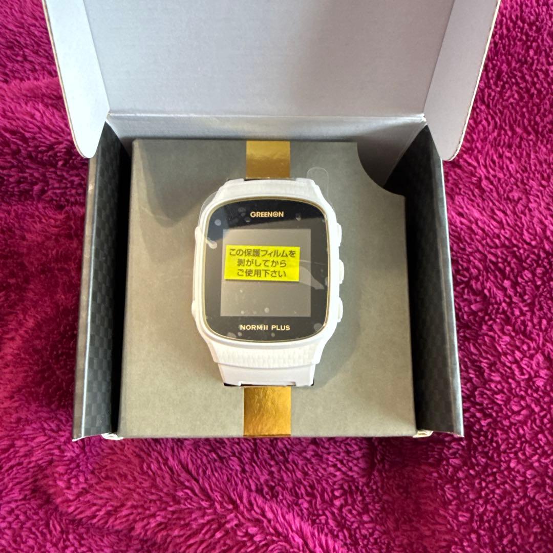 GREENON NORM II PLUS ゴルフ用GPSウォッチ　ほぼ新品！