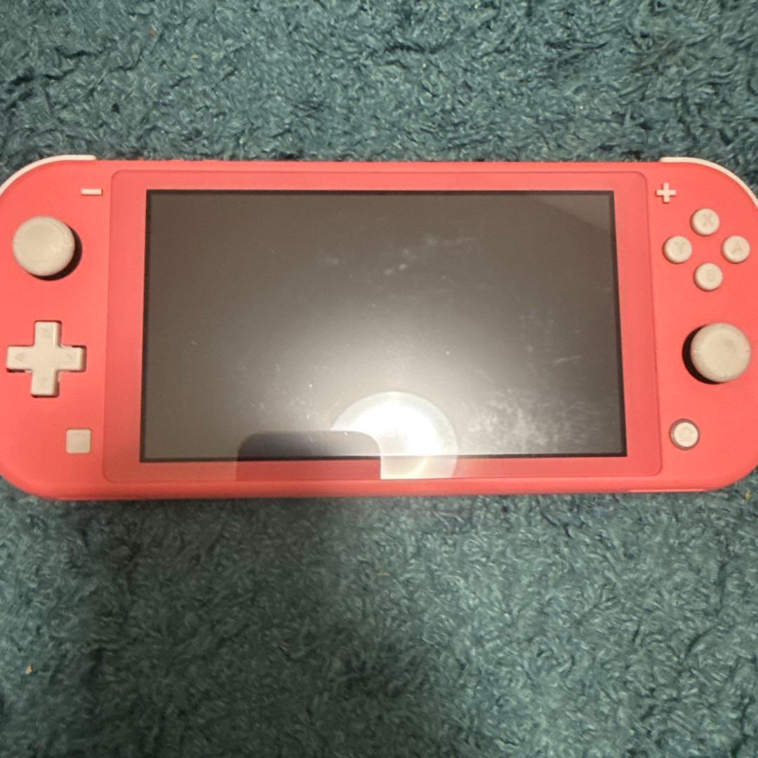 Nintendo Switch Lite コーラルピンク 本体　付属品箱無し