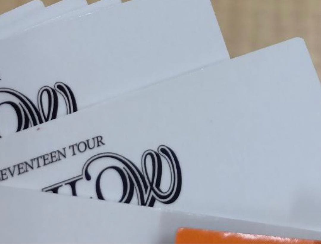 ❶ SEVENTEEN セブチ FOLLOW TO JAPAN トレカ 45枚