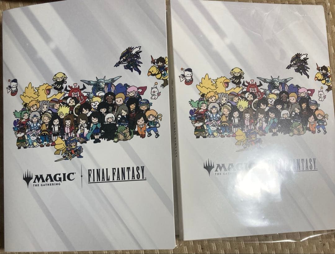 MTG× FFちびキャラシール　バインダー×2（1つ未開封）シール28種42枚