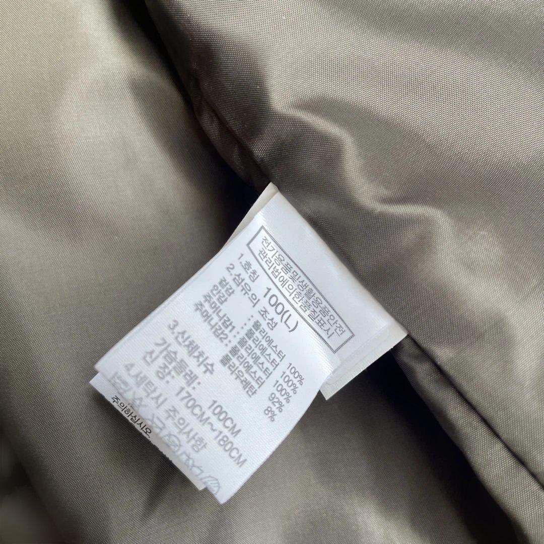 Lノースフェイスカモフラ迷彩5ポケットフィッシングベストタグ付き