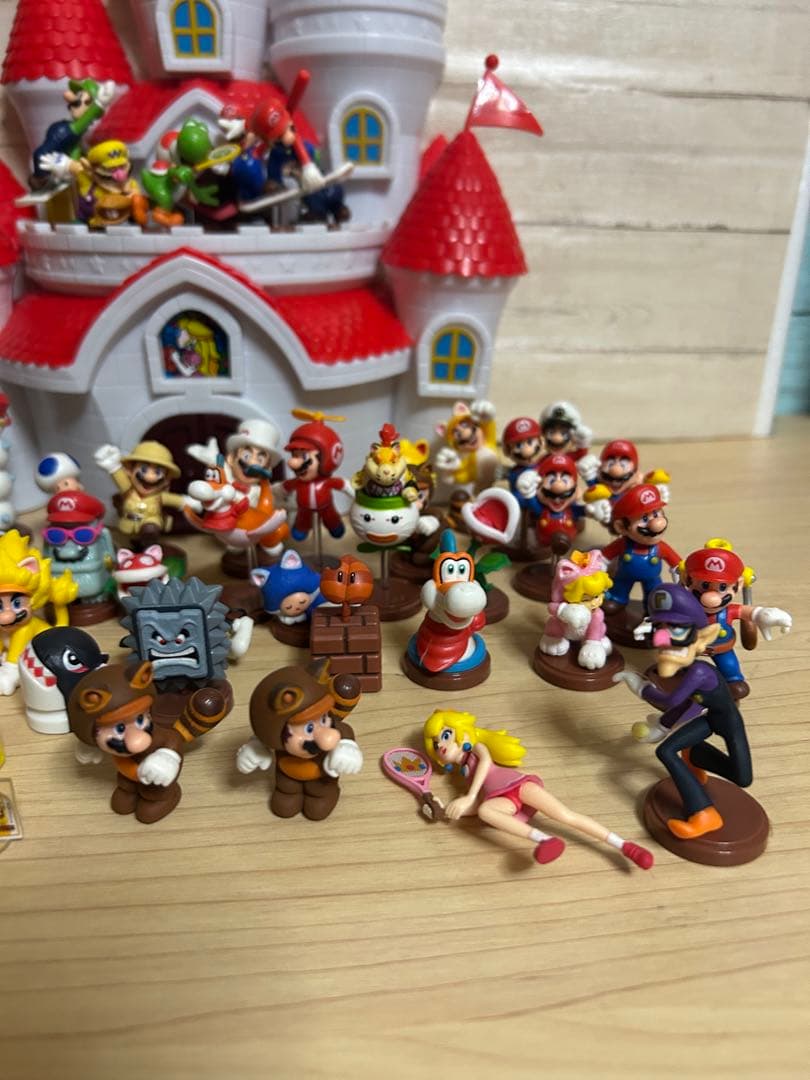 スーパーマリオ　プレイセットピーチ城　チョコエッグ　フィギュア　まとめ　セット