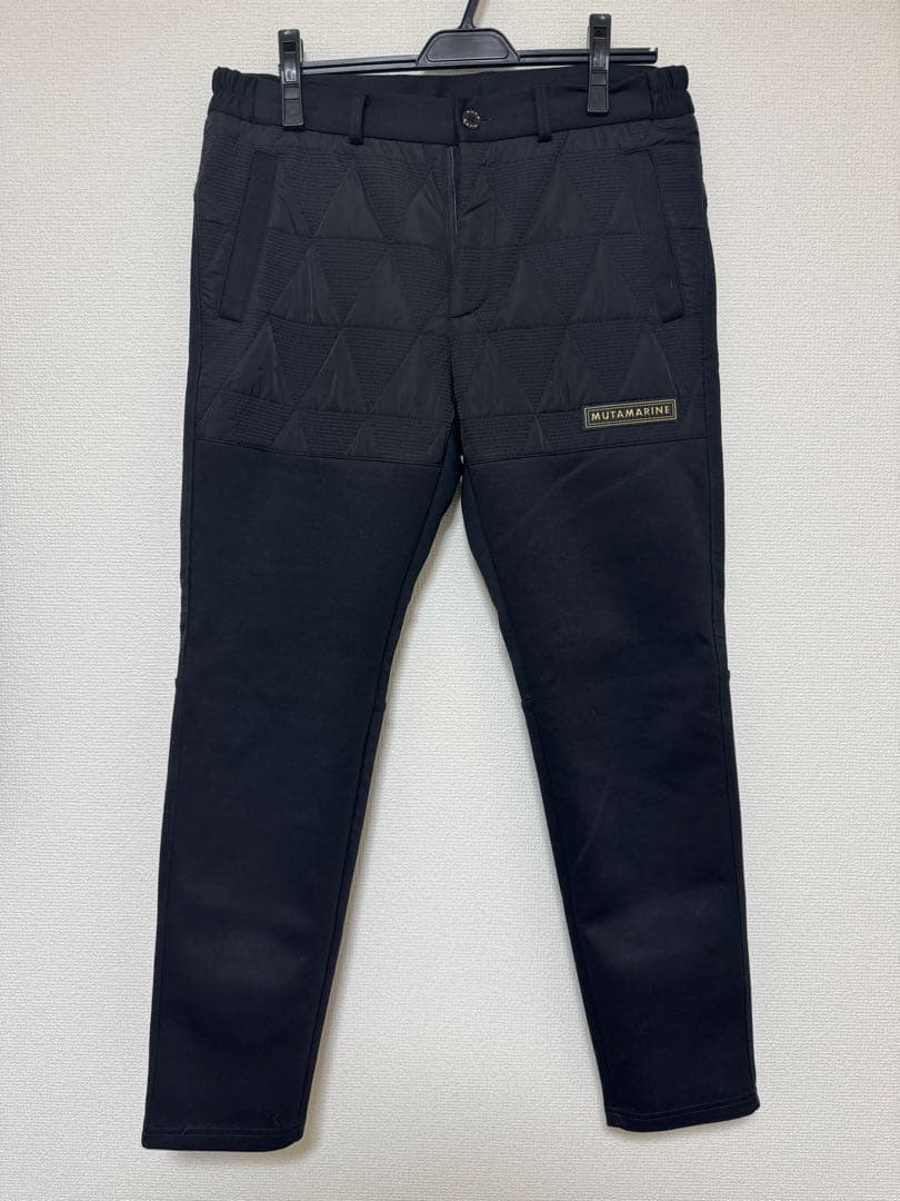 MUTA MARINE ブラックベスト＆パンツ セットアップ サイズ6