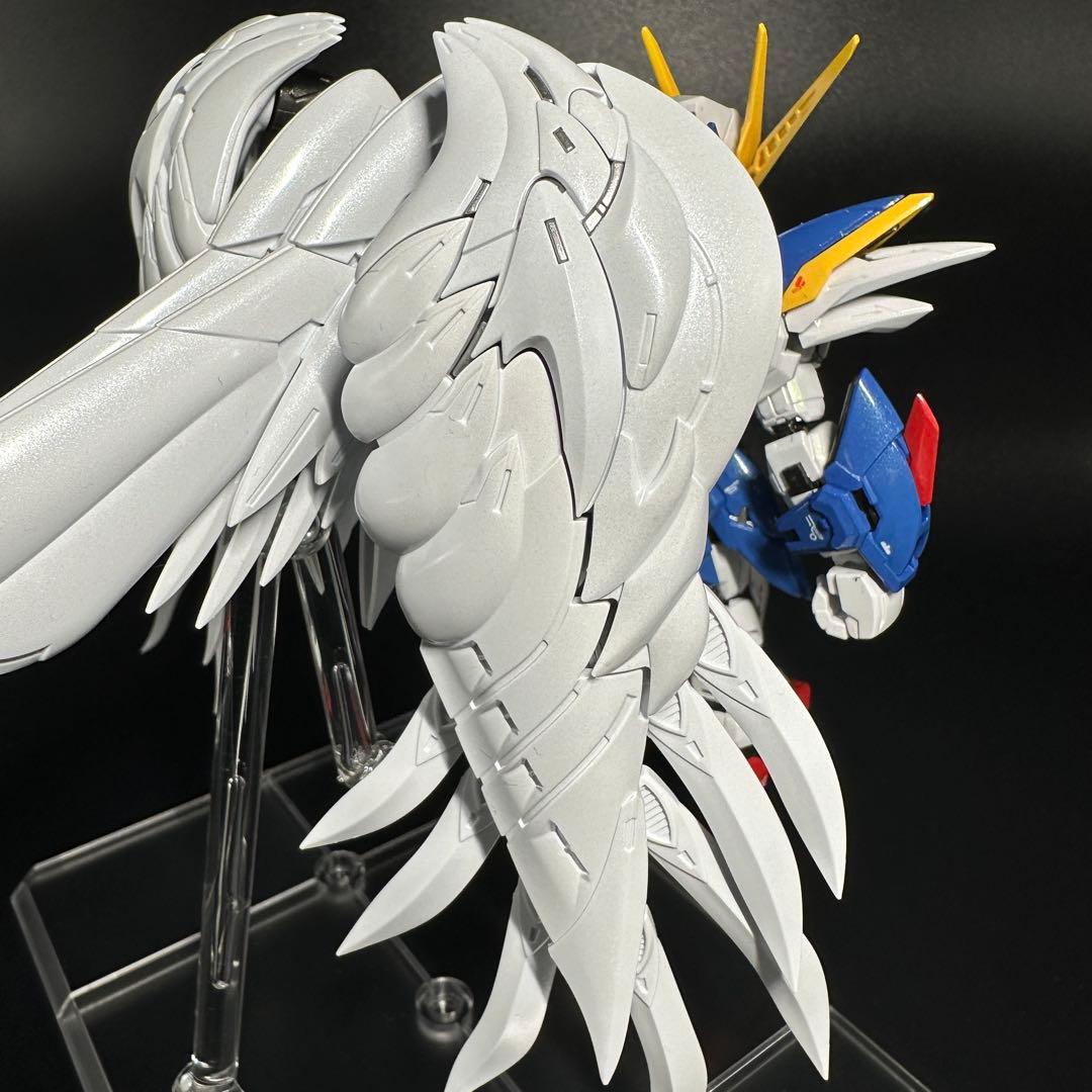リンプラパール塗装　MGSD ウィングガンダムゼロEW