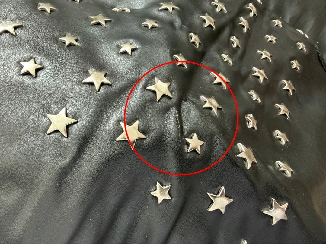 V12 STAR STUDS キャディバッグ　超希少なブラック&シルバースター
