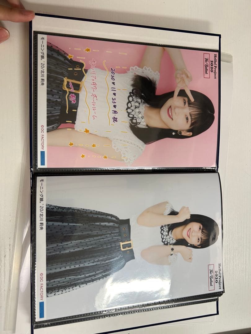 ハロプロ　生写真日替わりなど　北川、橋迫、横山、佐藤優、上国料　ケース付き