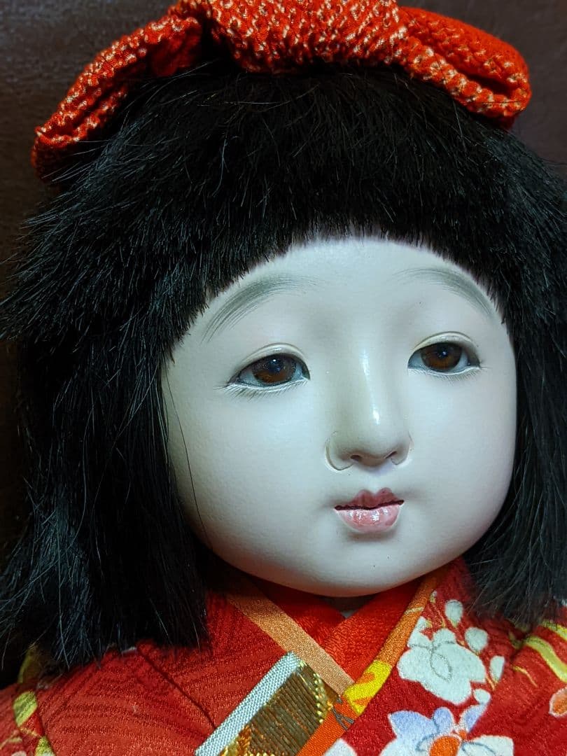 樫村瑞観　自由人形　麗しのお嬢様　鳴きます！　検)市松人形・アンティークドール
