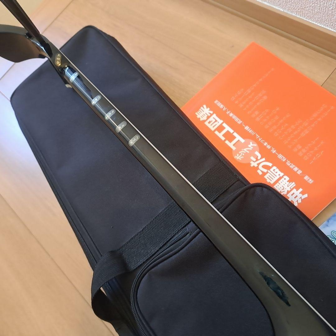 【美品】三線 沖縄 教本 付属品 初心者 人工皮 蛇革 蛇皮 和楽器