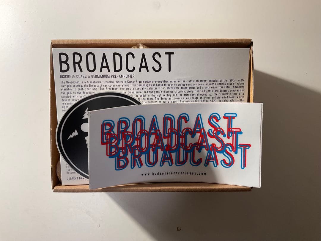 ギター HUDSON BROADCAST