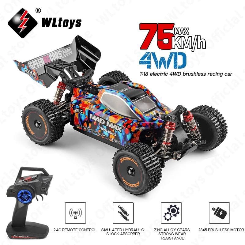 【ジャンク新品】WLtoys 184016 4WD ブラシレスモーター ⑤