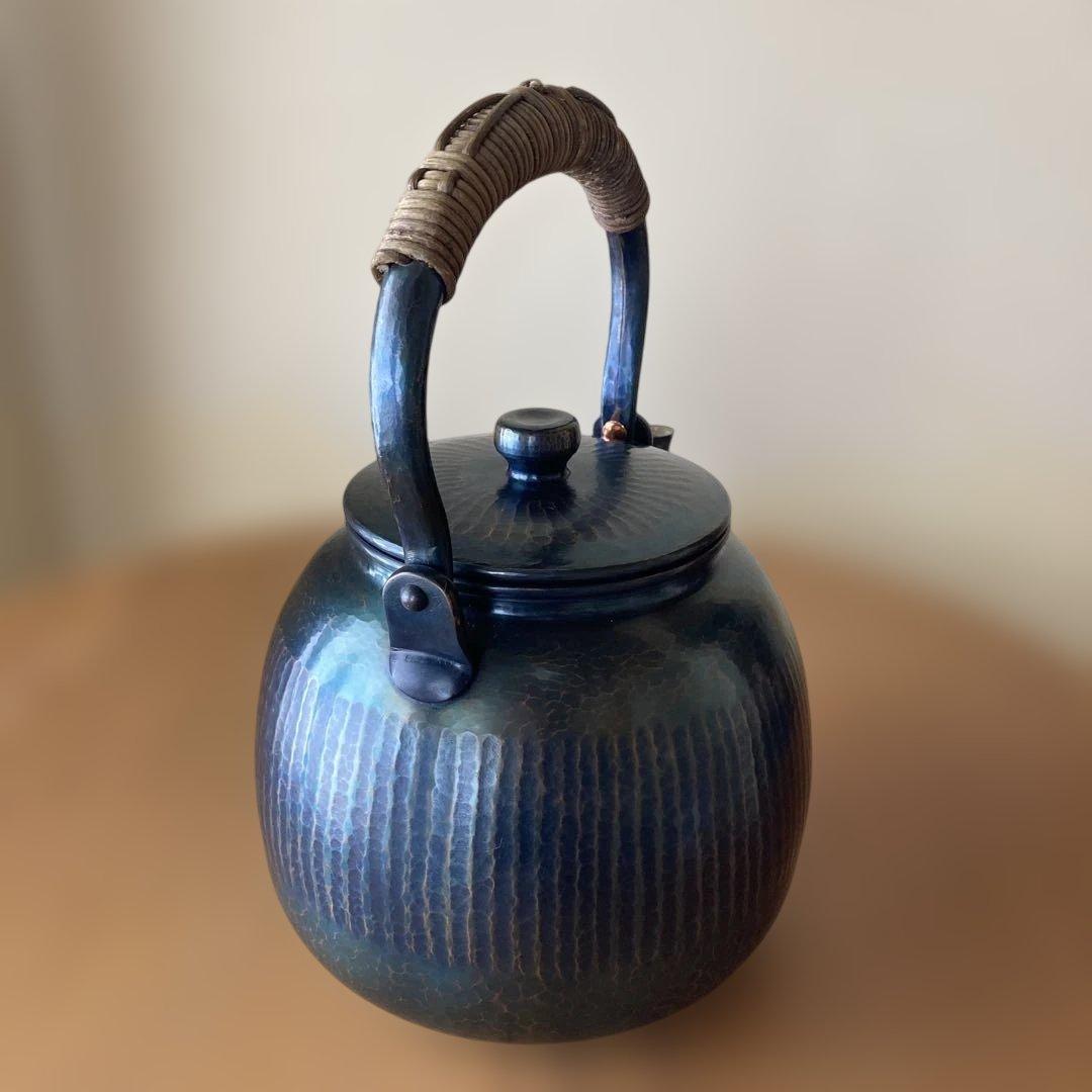 玉川堂　鎚起銅器　茶道具
