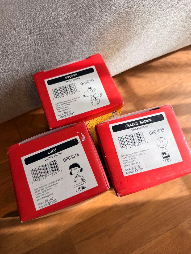 Hallmark ホールマーク PEANUTS 陶器 箱付き 単品ok