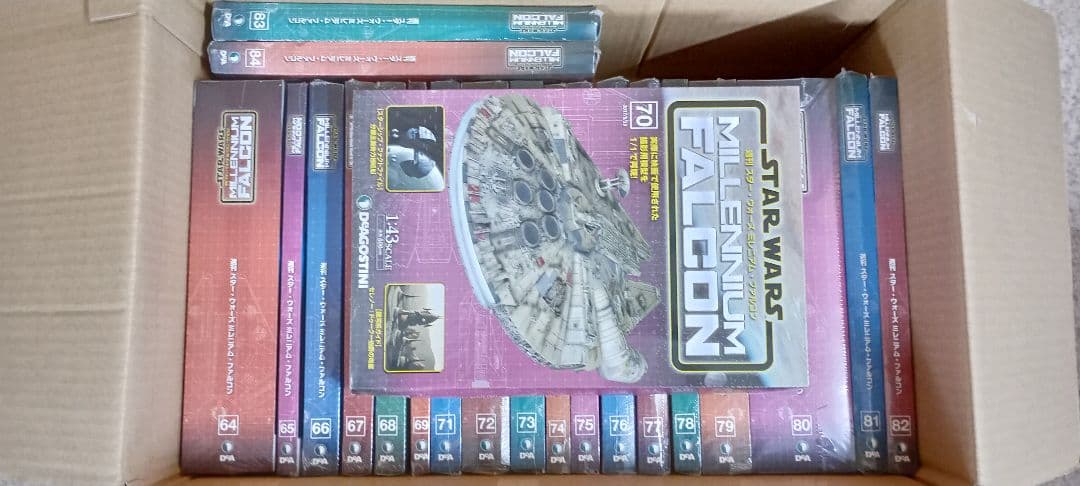 週刊スター・ウォーズ ミレニアム・ファルコン 64-100号セット