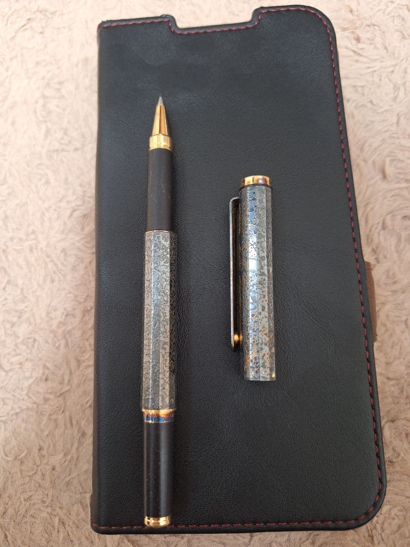 希少GRAND PRIXボールペンSTERLING SILVER 刻印 三菱文具