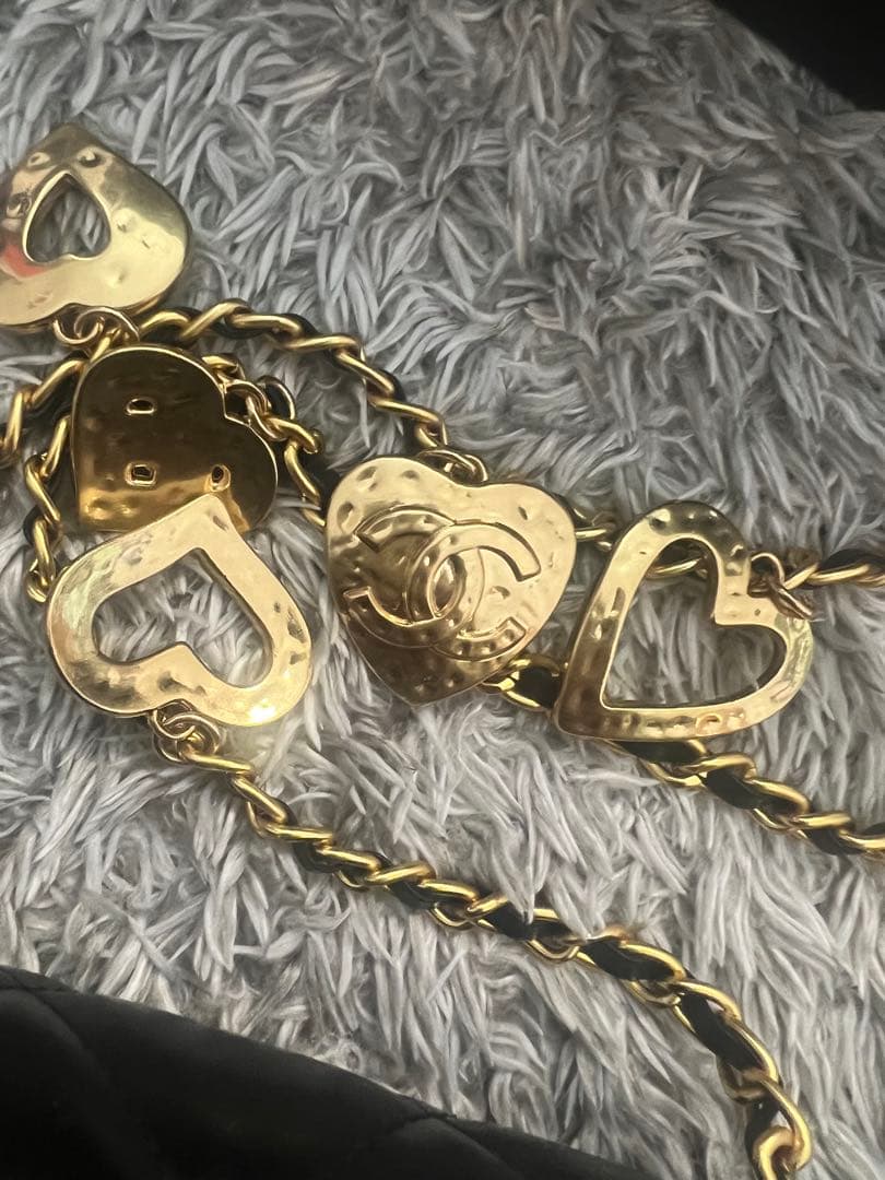 CHANEL シャネル　 ブラック ショルダーバッグ ゴールド金具 ノベルティ