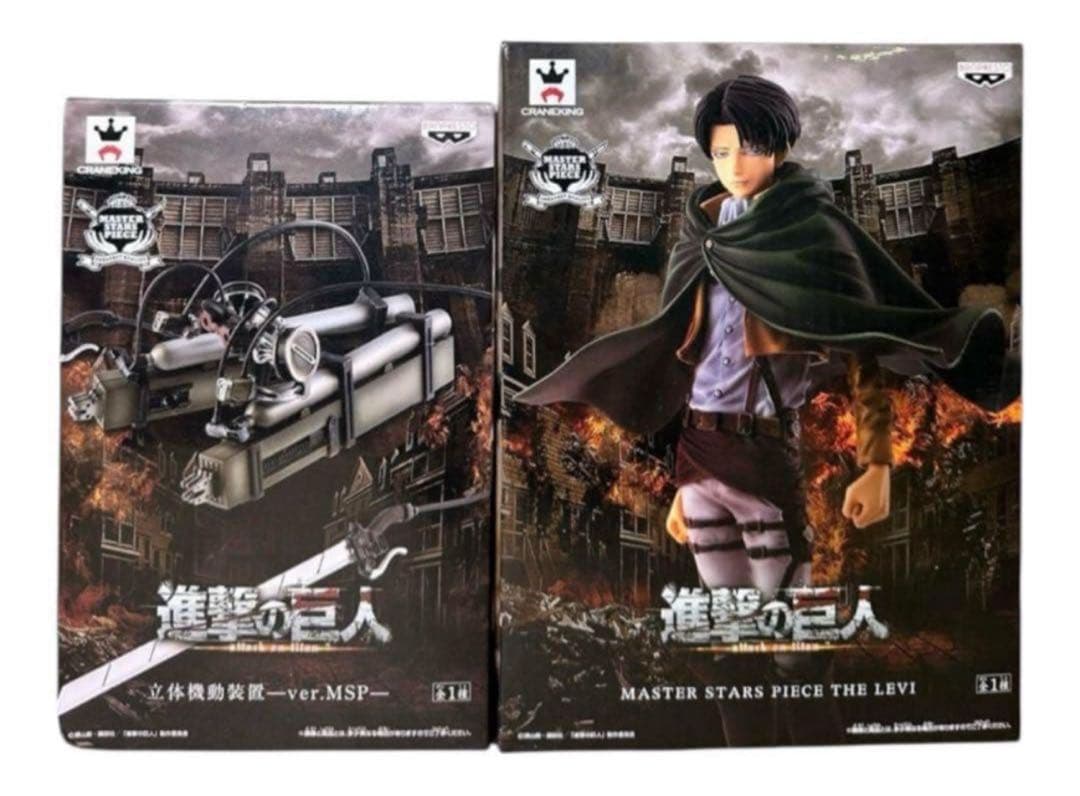 未開封品 一番くじ 進撃の巨人 リヴァイ フィギュア 獣の巨人 ラストワン