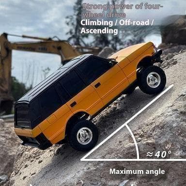 新製品 LD R/C レンジローバー モデル イエロー オプションパーツ付き