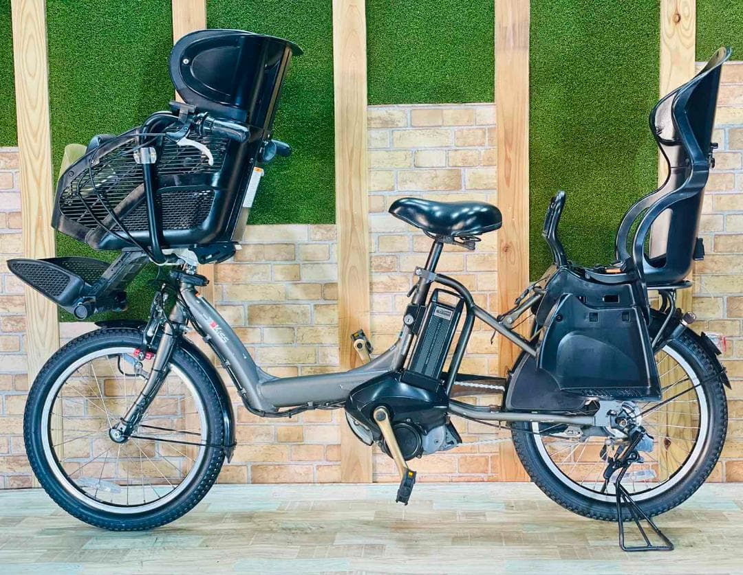 ヤマハキッス子供乗せ電動アシスト自転車　H1355