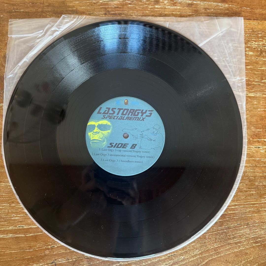 UNKLE レコード3枚セット APE NIGO LAST ORGY