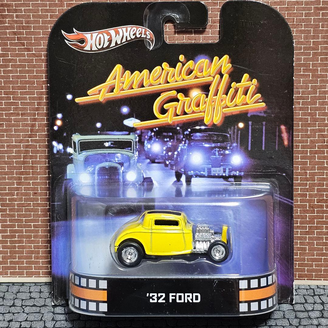ホットウィール　アメリカングラフィティー　'32フォード　デュースクーペ