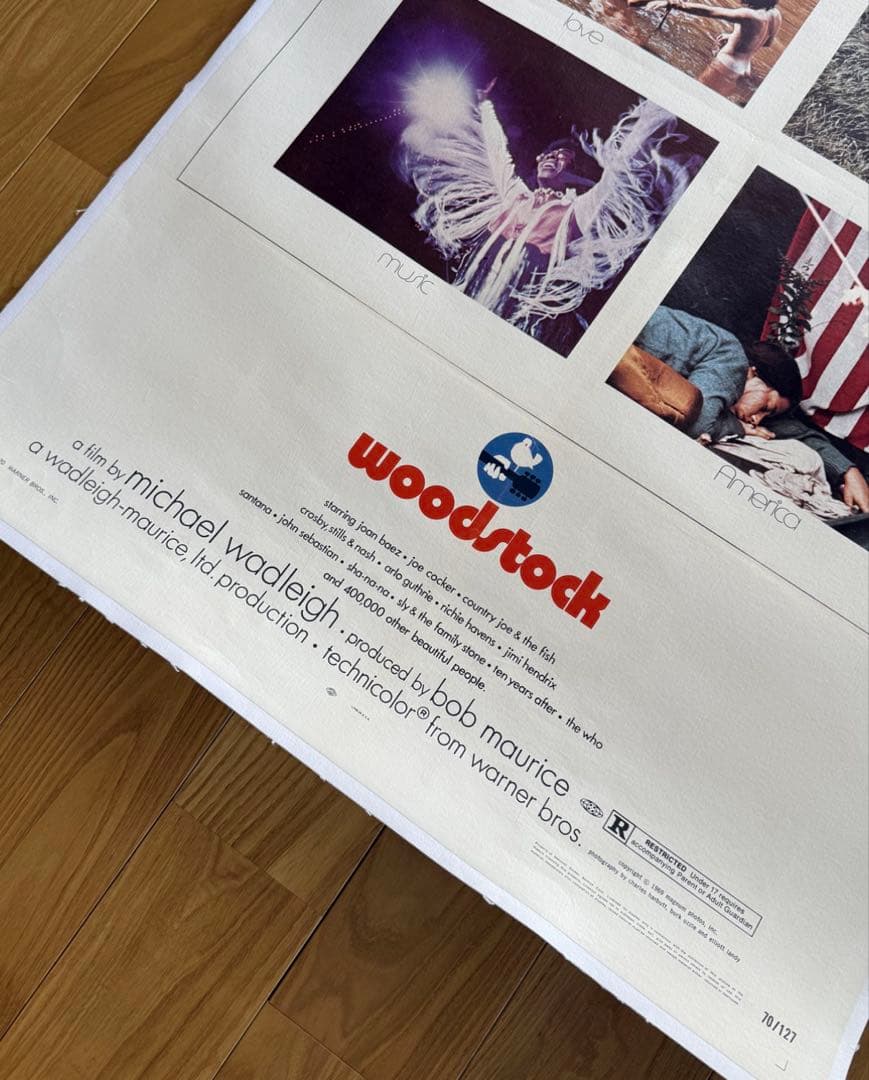 コレクション WOODSTOCK 1970s Vintage Movie Poster
