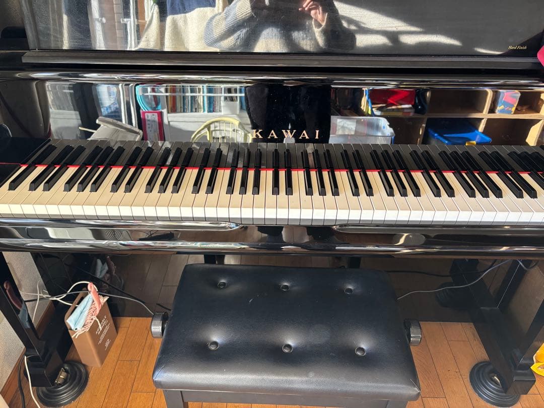 【本日限定出品】KAWAI アップライトピアノ K-8 88鍵 黒色