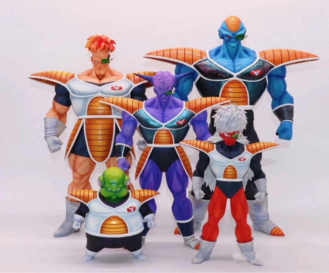 ドラゴンボール 5人 ギニュー特戦队 フィギュア ガレージキット