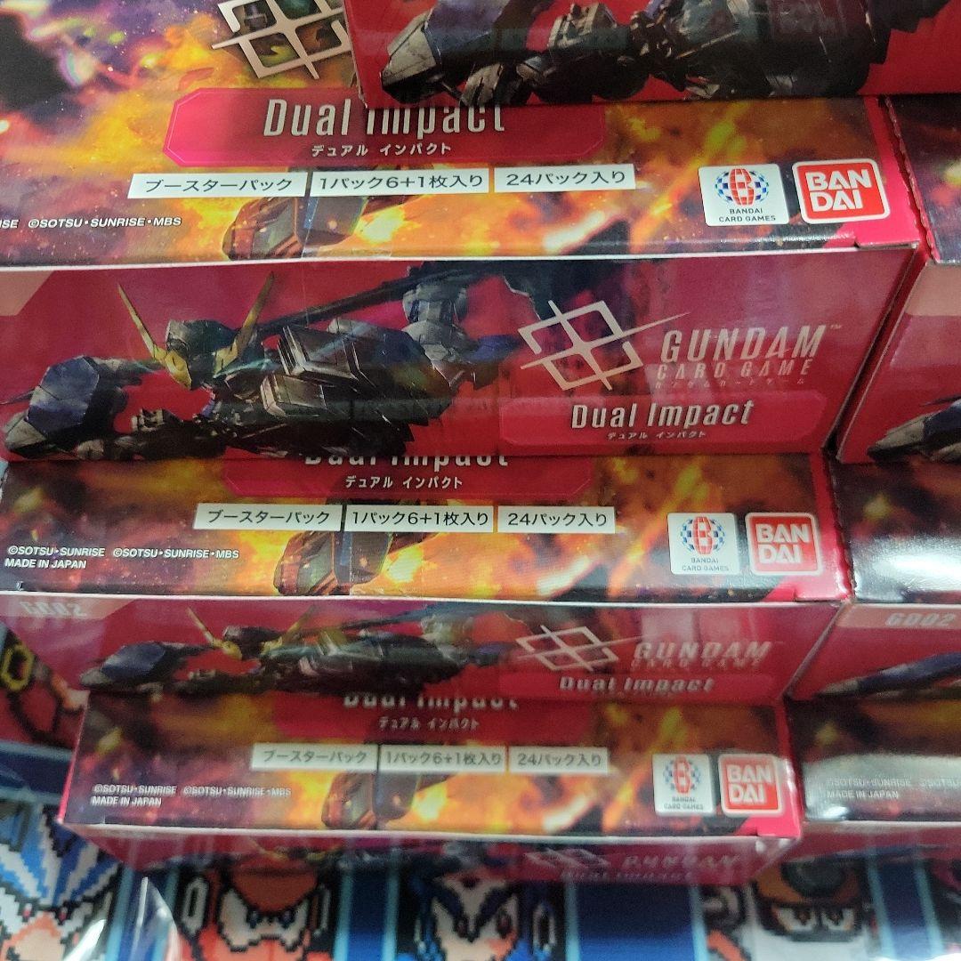 ガンダムカード Dual Impact 7BOX + Clan Unity 2個