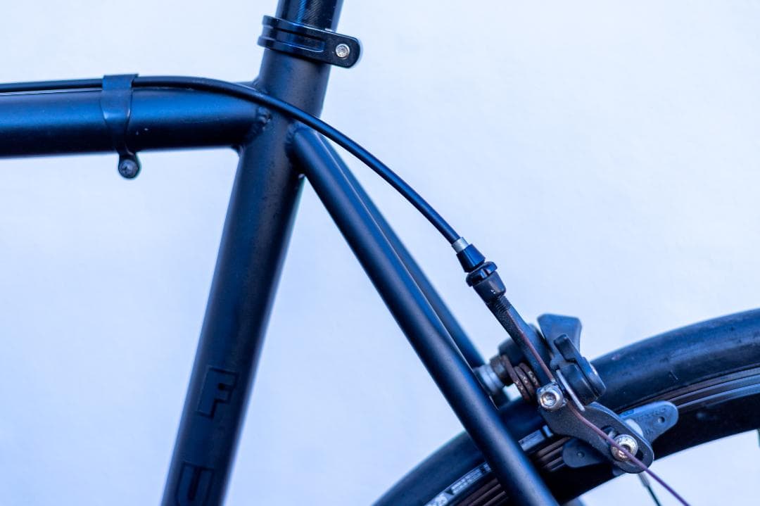 Fuji Feather（ピストバイク）マットブラック　2021年　540mm