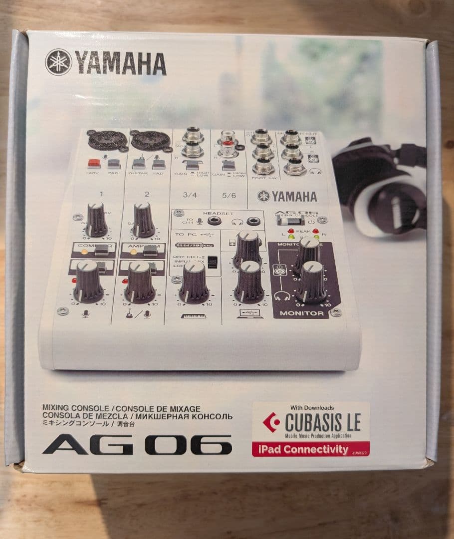 YAMAHA AG06 ウェブキャスティングミキサー