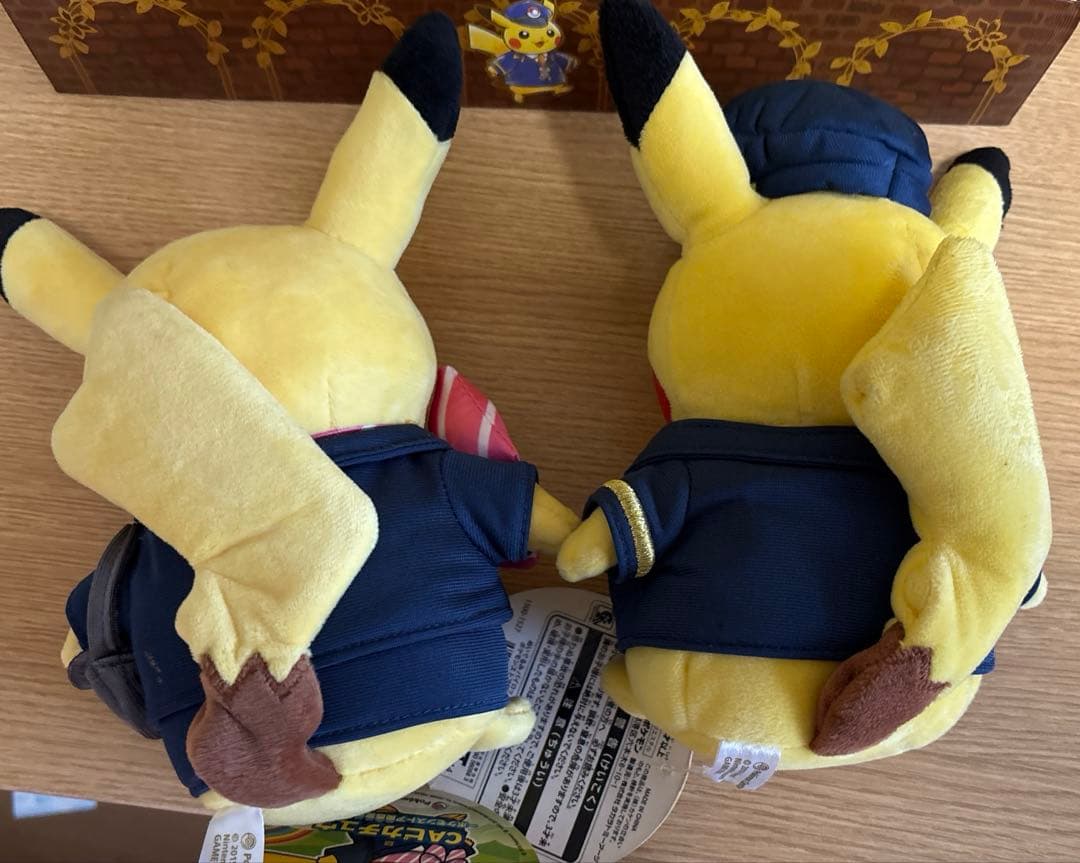 ポケモンセンタータグ付2015年代物　関西空港限定パイロットCAぬいぐるみセット