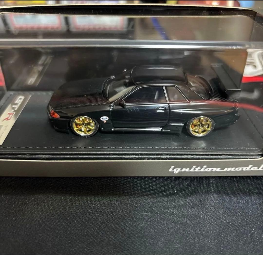 イグニッションモデル　スカイライン　GT-R ニスモ R32 ブラック