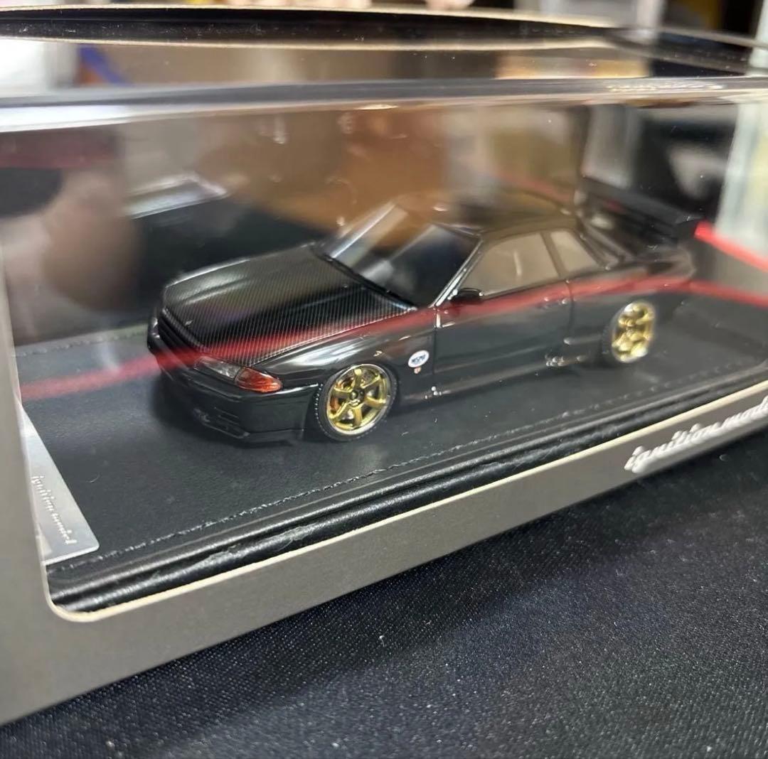 イグニッションモデル　スカイライン　GT-R ニスモ R32 ブラック