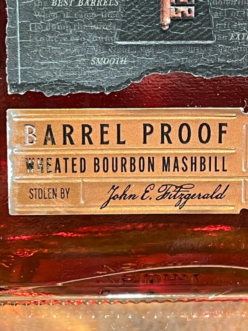 【umi0817】Larceny　Barrel Proof 　バーボン