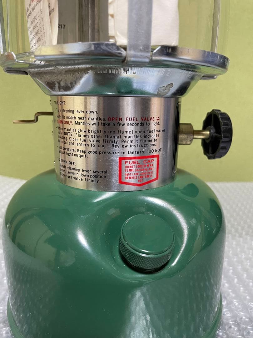 激レア　ビンテージ　コールマンランタン220k195 新品未使用